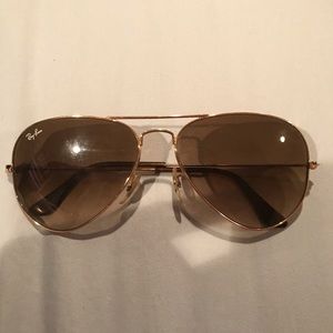 Authentic Brown Gradient Ray Bans